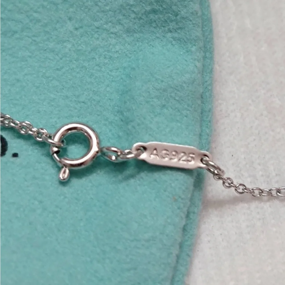 Tiffany & Co. Silver Infinity Pendant Necklace